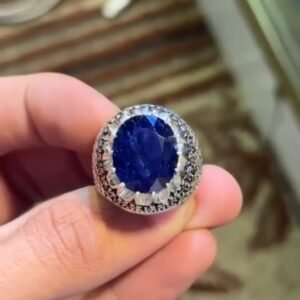 Blue Sapphire Men Ring
